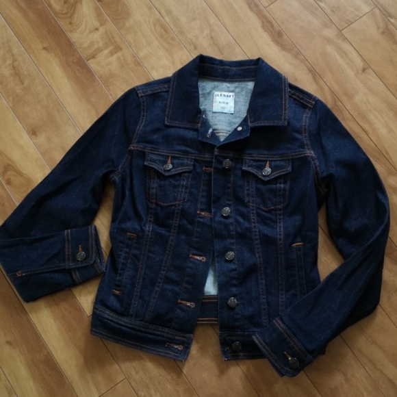 Dark denim jacket - Picture 1 of 4